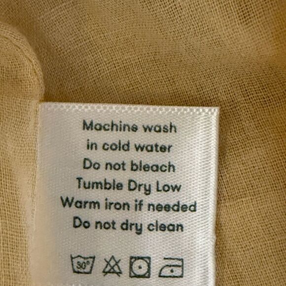 Roller Rabbit Woman’s Indera Naema Embroidered Dress. Cream/Tan. Size XS. - Picture 11 of 11